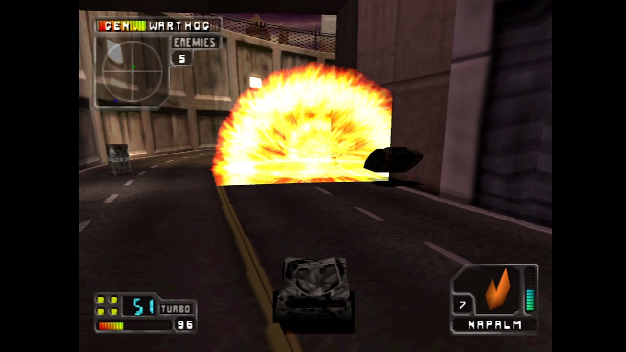 Twisted Metal 4 - PSX - Orbital - Full Campaign Movie