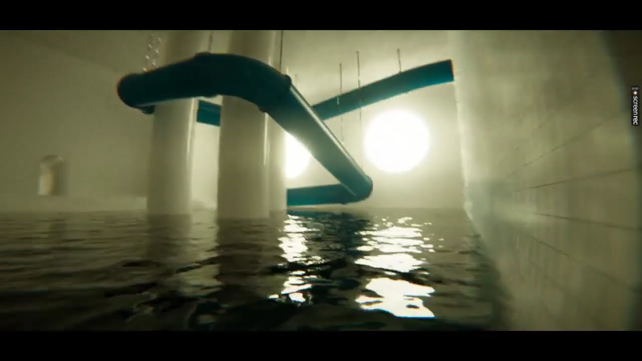 I'm in Large Creepy & Dreamy Maze Like Room of Pools | Pools Part 1 (Logan Mansion Games)