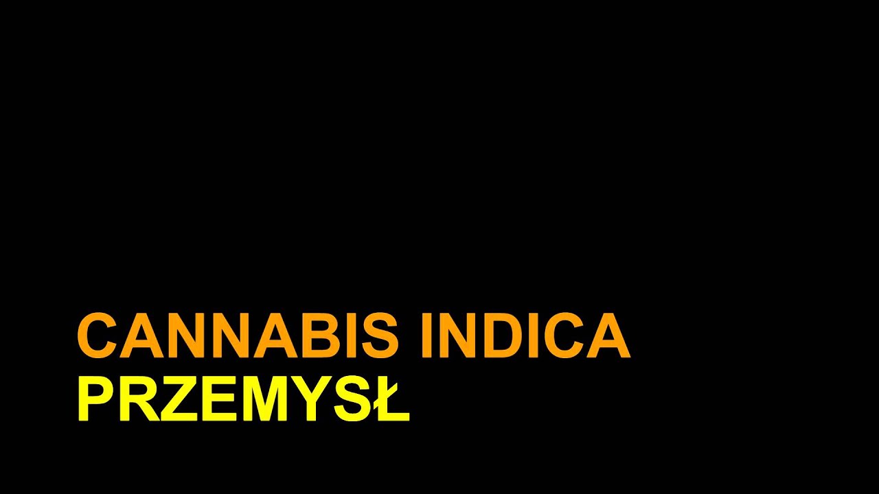 Cannabis Indica - Przemysł