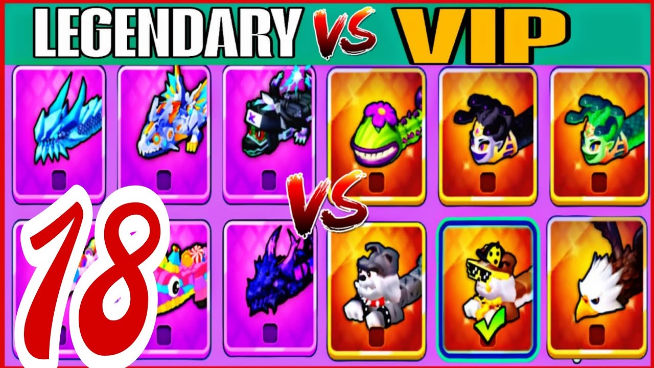 Snake Clash IO Common vs Epic Snake Skins Comparison | Which One is Best? #18🐍🔥