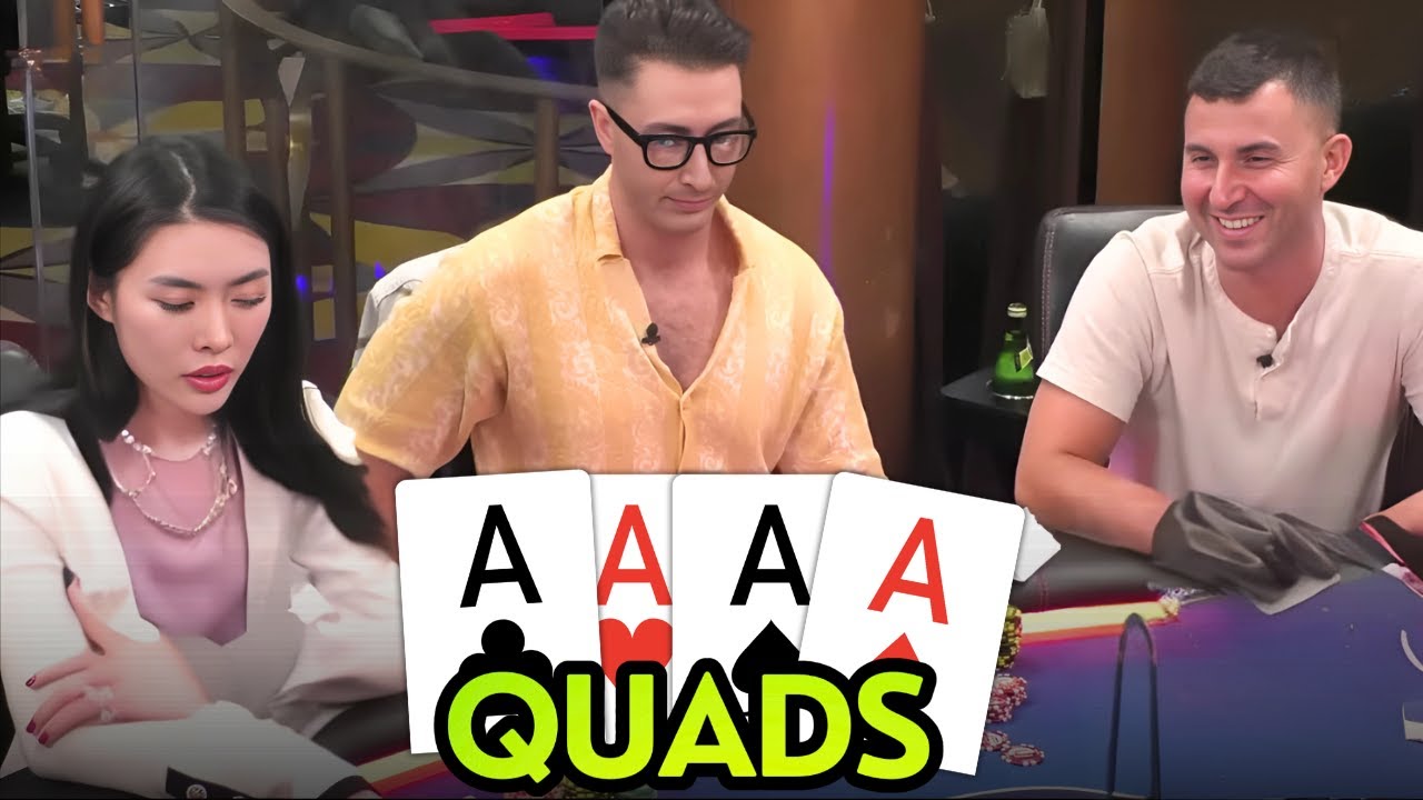 Max Hits QUADS on the RIVER for $352,400 at SUPER High Stakes Live Cash Game