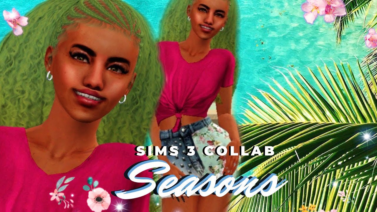 Summer🌞🕶️ || The sims 3 || seasons collab w/ @novellasims @plumdot @nonrevsims