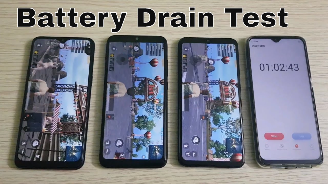 Realme 3 vs Xiaomi Redmi Note 7 vs Samsung Galaxy M20 Battery Drain Test