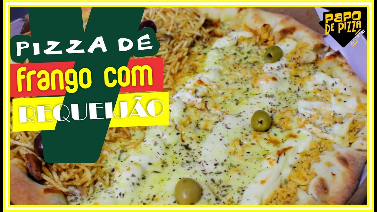 Pizza de Frango com Catupiry | Montagem e Porcionamento