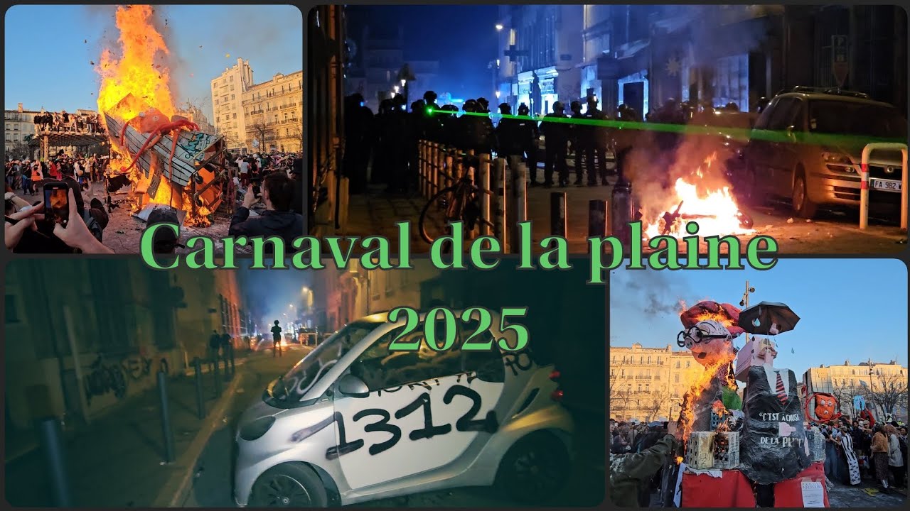 Carnaval de la Plaine à Marseille 2025 🎭🔥