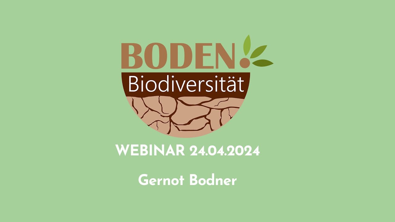 Gernot Bodner - EIP - AGRI Boden.Biodiversität: Webinar 24.04.2024