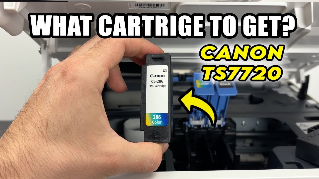 Какие чернильные картриджи совместимы с Canon TS7720?