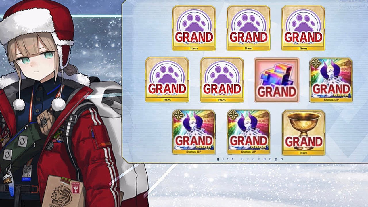[FGO] Spending 3k+ Tickets for The Christmas Lottery  