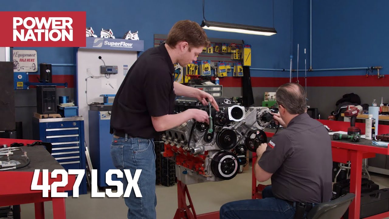 Reconfiguración de un 427 LSX de aspiración natural a supercargado