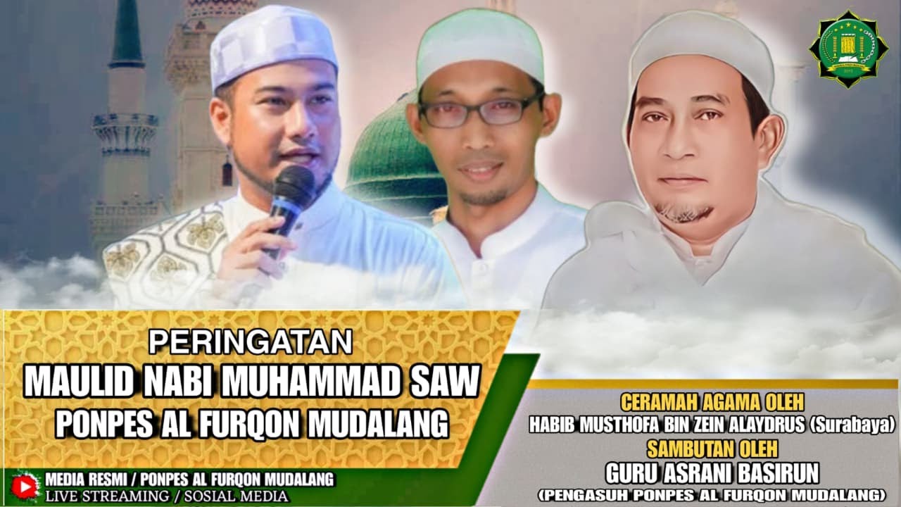 Live - Peringatan Maulid Nabi Muhammad SAW, Bersama Al Habib Musthofa Bin Zen Alaydrus