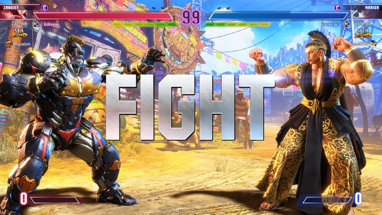 Street Fighter 6 🔥 КОБАЯН (Зангиеф, занимающий 3-е место в рейтинге) против ИТАЗАН (Мариса, заним...