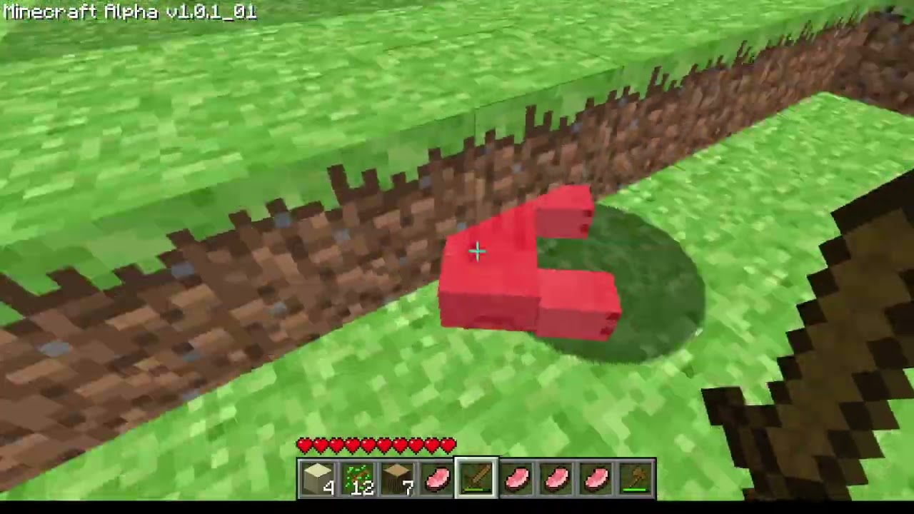 playing OLD minecraft day 1
