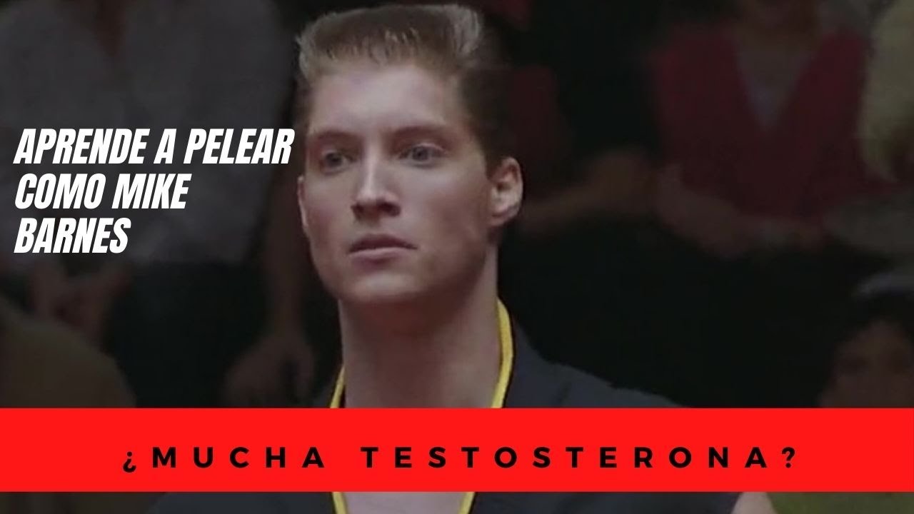 COMO PELEAR COMO MIKE BARNES DE COBRA KAI
