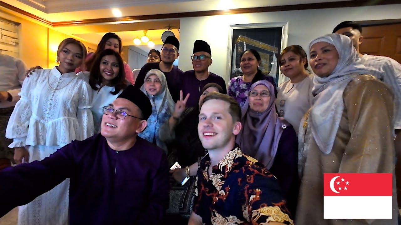 Celebrating Hari Raya with a Local Family in Singapore! 🇸🇬