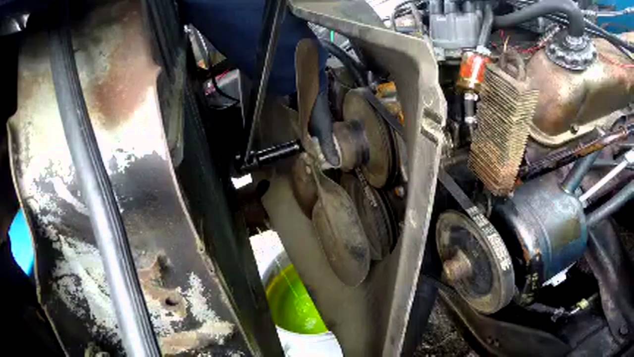 Timing Cover Removal. 71' ford f100.   With 302