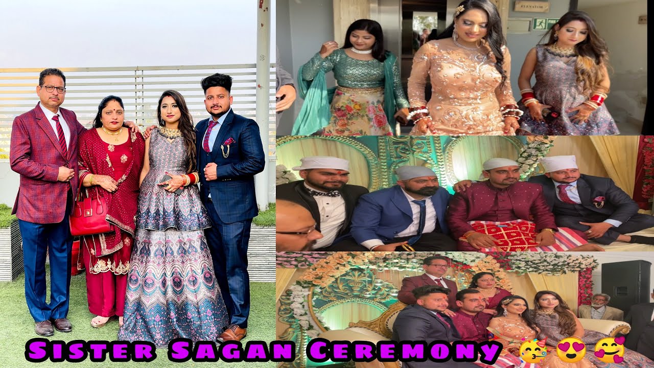 Sister Sagan Ceremony 🥳😍🥰 || Dance Performance 🕺💃 || Family Vlog 😇 || Angel’s Shivam 🧿❤️
