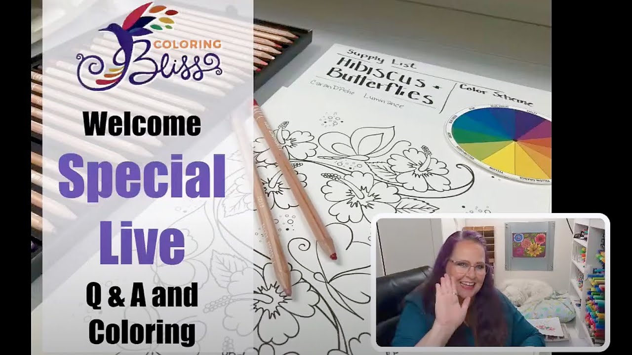 Q&A Coloring with Luminance Pencils