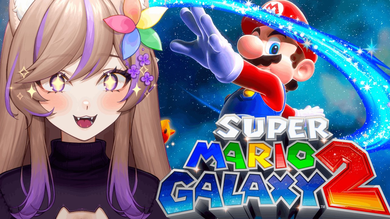 ELLA PLAYS MORE MARIO GALAXY 2 (Part 2)【VOD】