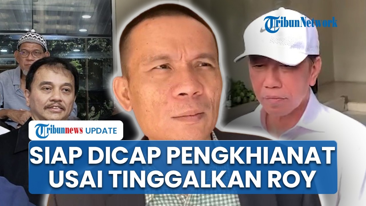 Seusai Temui Jokowi, Rismon Akui Salah Teliti Ijazah, Siap Dicap Pengkhianat seusai Tinggalkan Roy