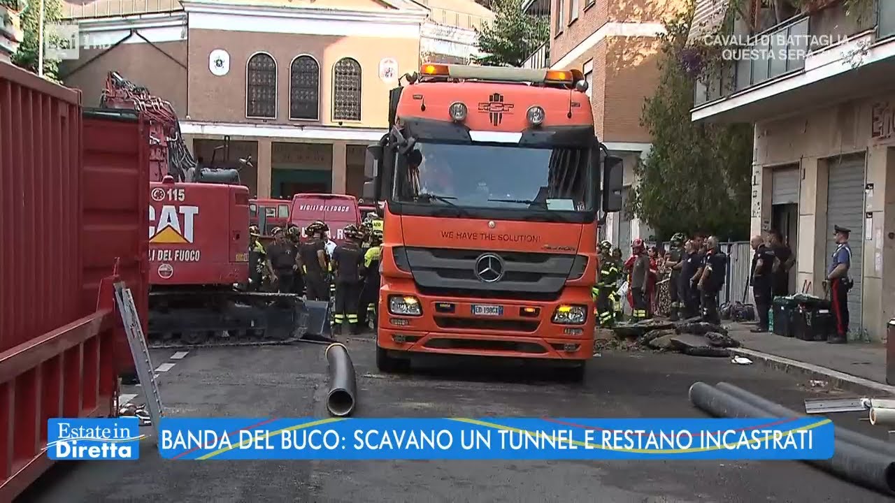 La banda del buco: la ricostruzione - Estate in diretta - 12/08/2022