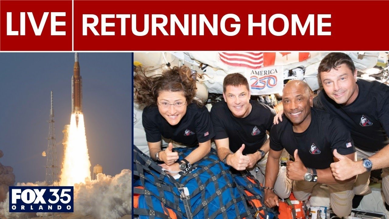 LIVE: NASA press conference after Artemis II splashdown