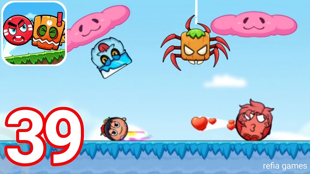 Ball V - Gameplay Walkthrough Part 39 Level 190 - 195 Love ( iOS, Android )