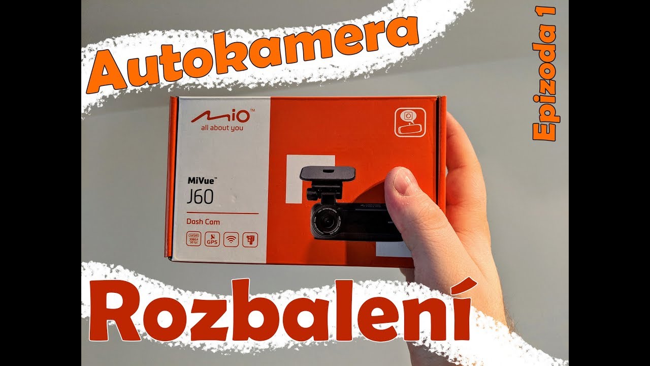 Autokamera Mio J60 | Rozbalení | Epizoda 1