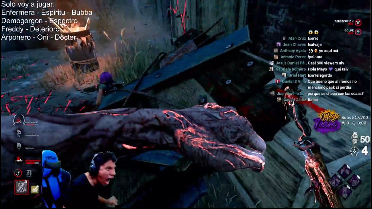 Deterioro Blight || Tryhard Gameplay || Partida intesa SWF/Premade || Rank 1 Killer