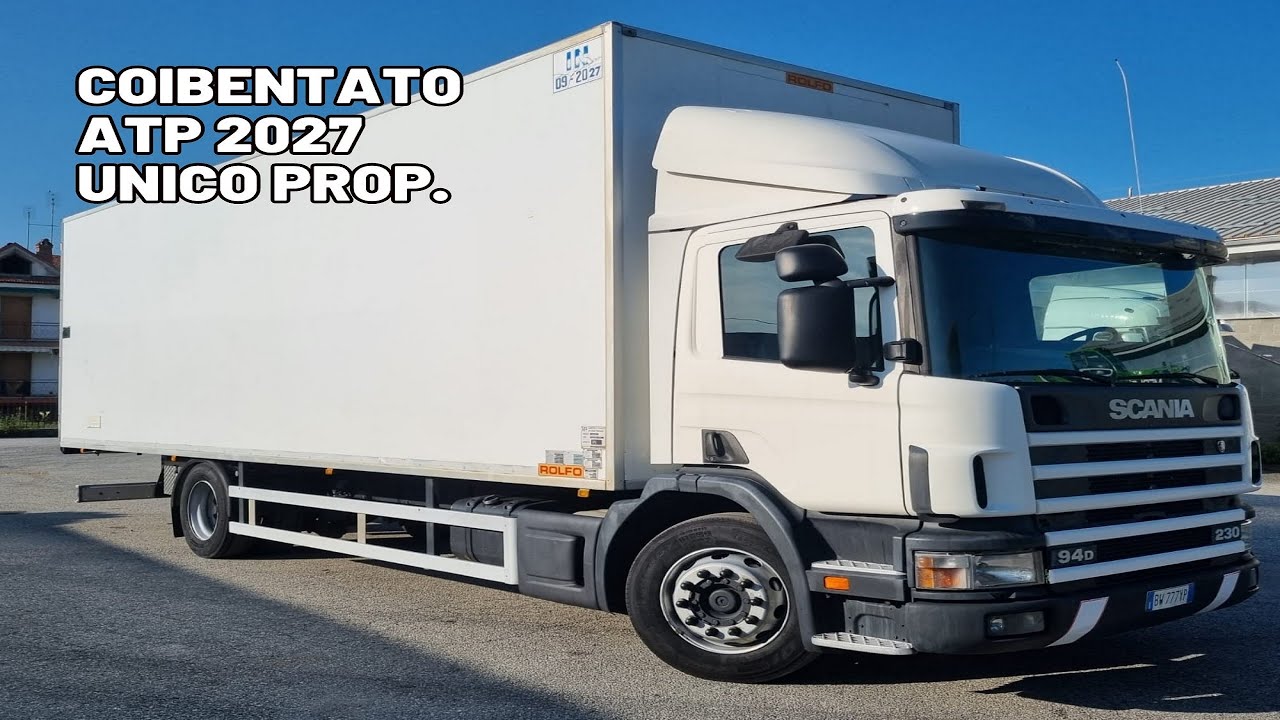 SCANIA 94D230 Motrice Furgonata Cod. BRSC1013
