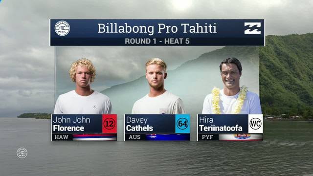 2016 Billabong Pro Tahiti: Round One, Heat 5