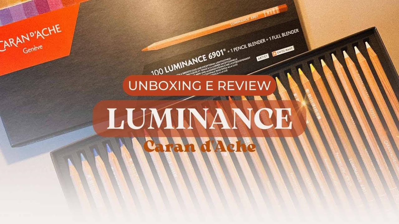 LUMINANCE CARAN D'ACHE | VALE A PENA? Unboxing e review do lápis mais caro do mundo