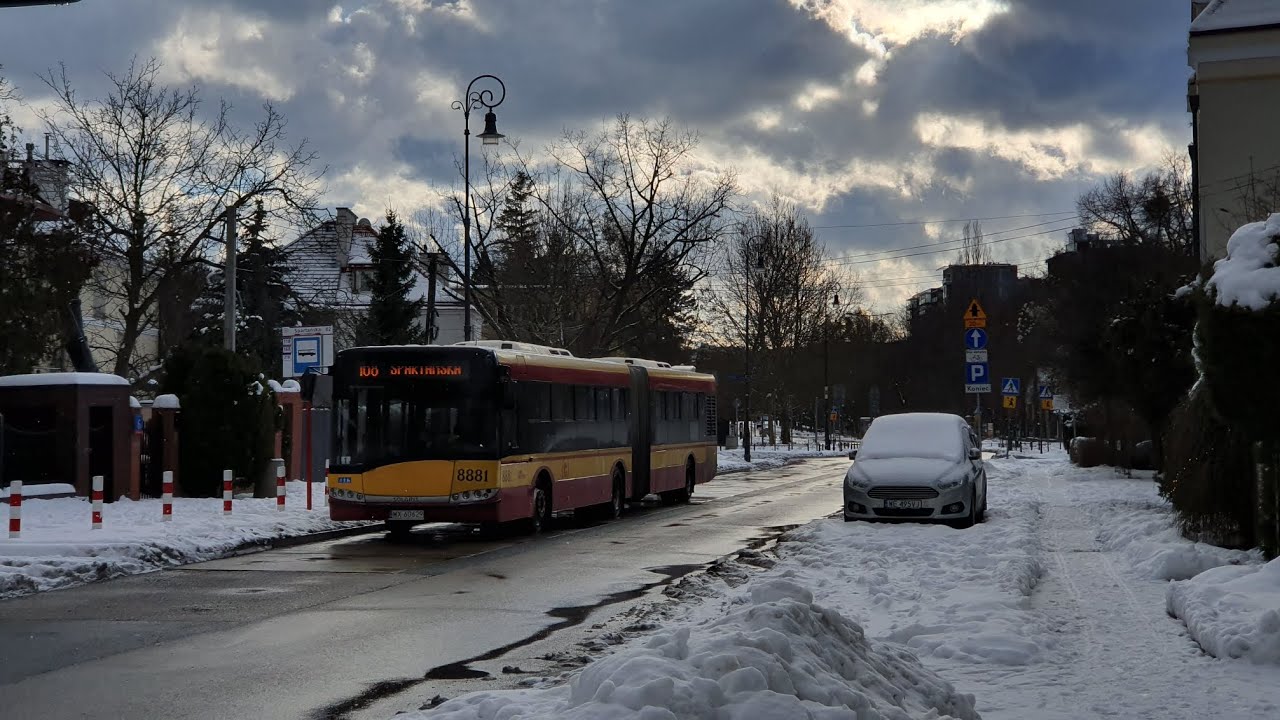 [168] MZA Warszawa - Przejazd SU18 III #8881 na linii 168➡️ Spartańska 