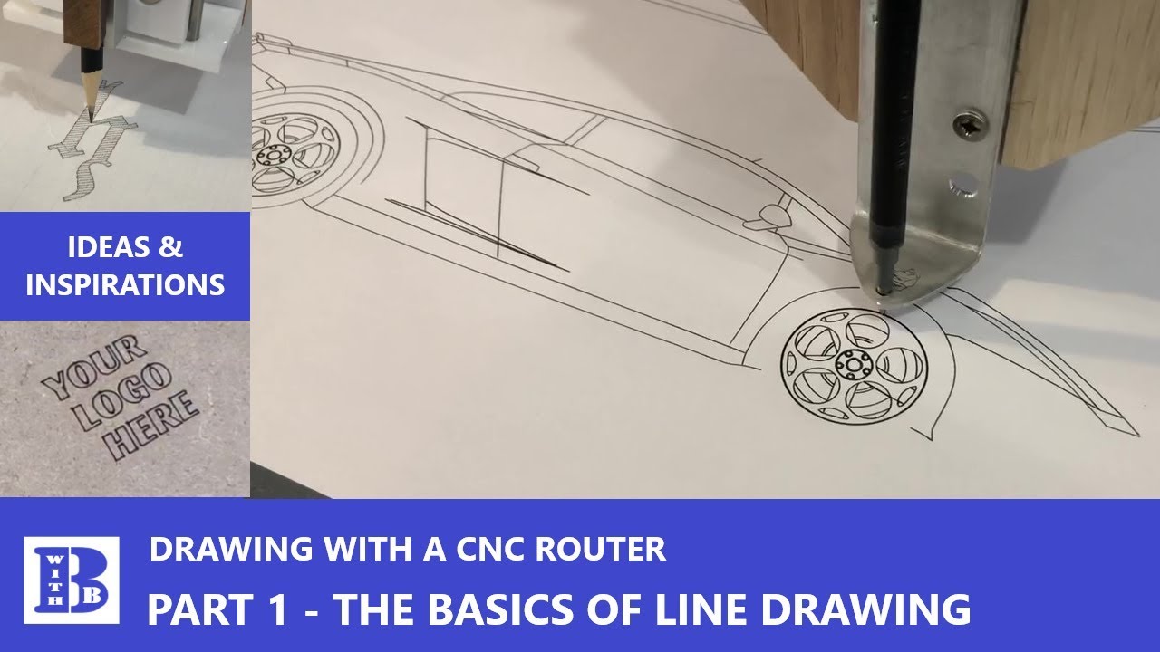 CNC Drawing // Part 1 - The Basics of Line Drawing