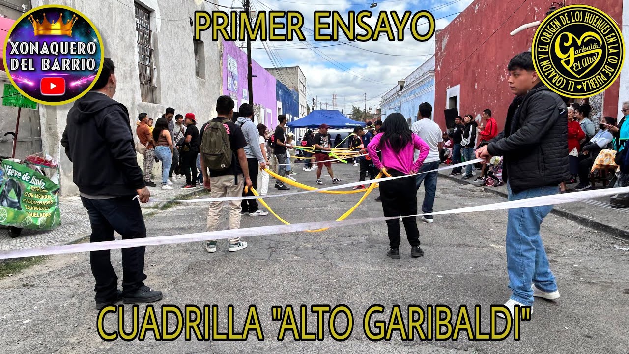 ENSAYO 🎭 DE LA CUADRILLA “¡EL ALTO GARIBALDI!” 💛🎭 || HUEHUES 2026 🎭👑💛