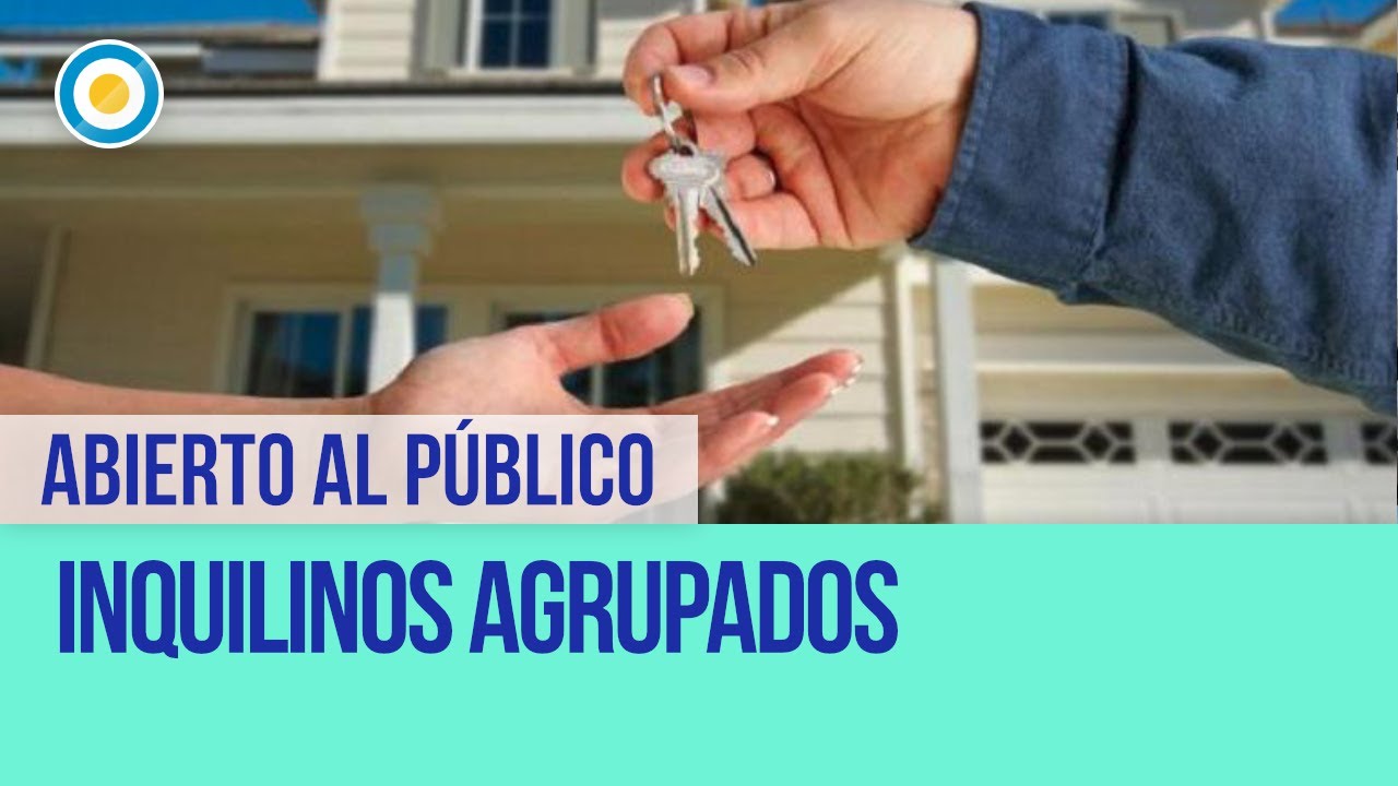 Inquilinos agrupados en Abierto al público