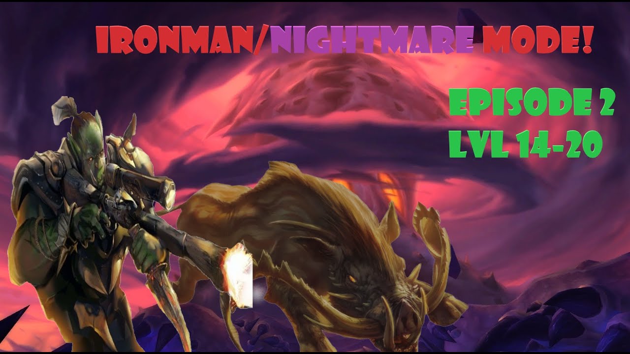 Good rolls so far!! Ironman/Nightmare Mode! Hunter + Pet! EPISODE 2! Project Ascension Wildcard S6