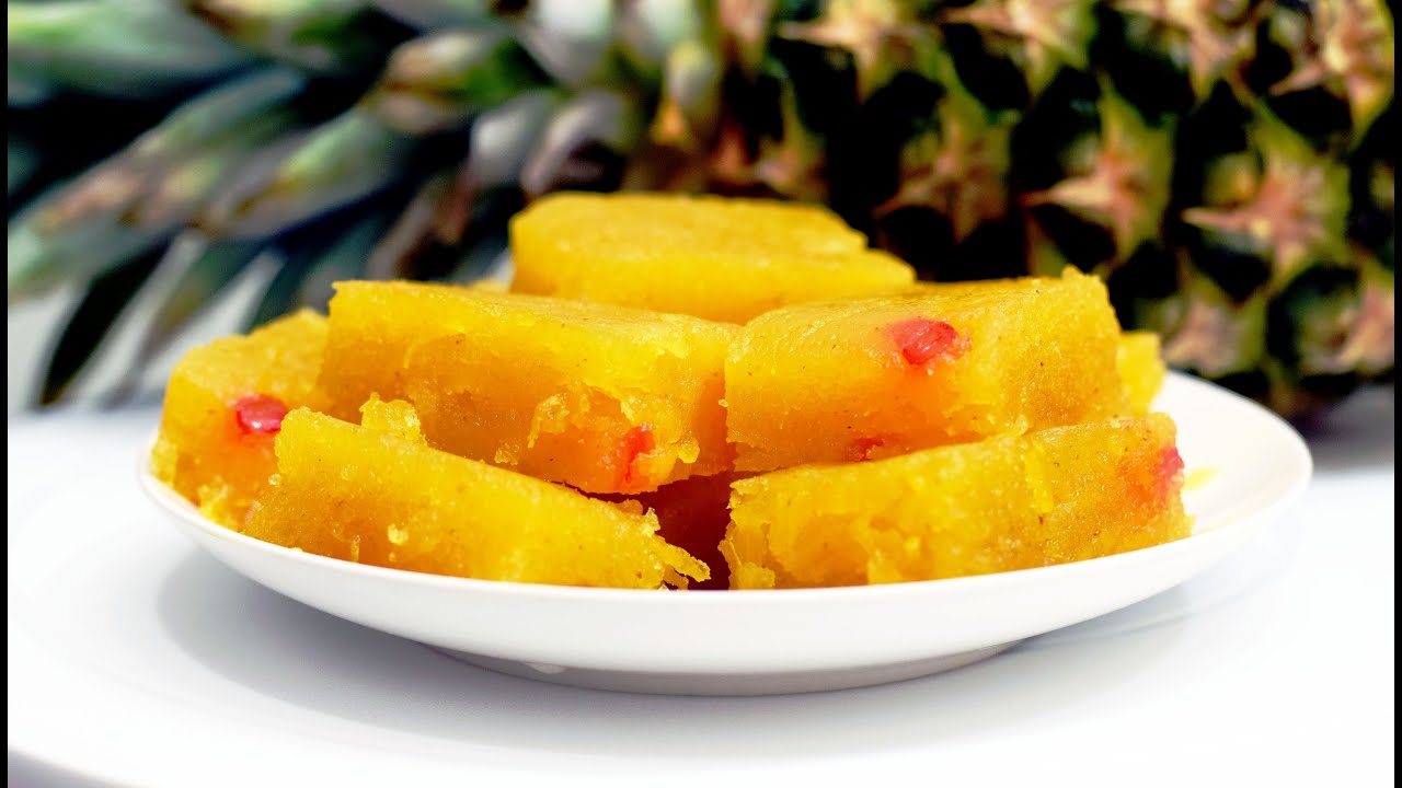 പൈനാപ്പിൾ ഹൽവ /Easy Pineapple Halwa