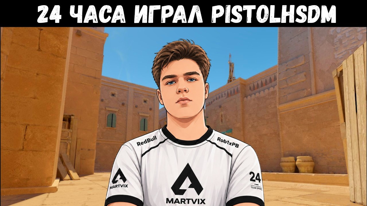 Что будет если 24 часа играть PISTOLHSDM? Самый эффективный эксперимент