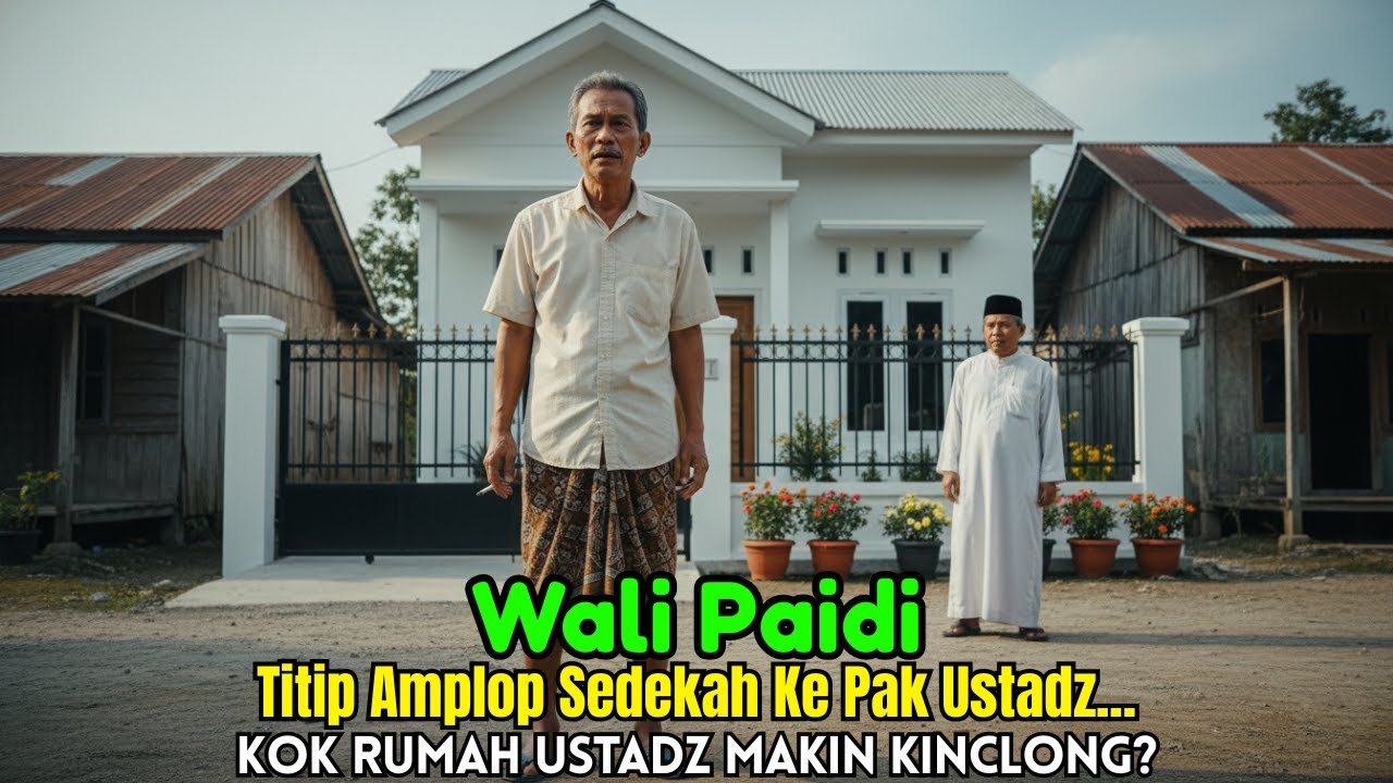 Wali Paidi Titip Amplop Sedekah, Tapi Rumah Ustadz Malah Makin Megah