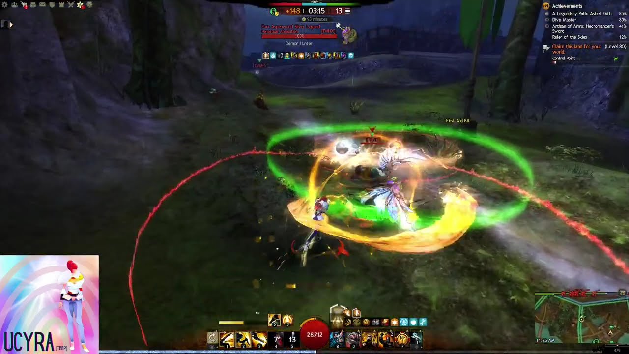 Guild Wars 2 WvW: Warrior Celestial Spellbreaker Montage #1 ⚔💜🏴🔥