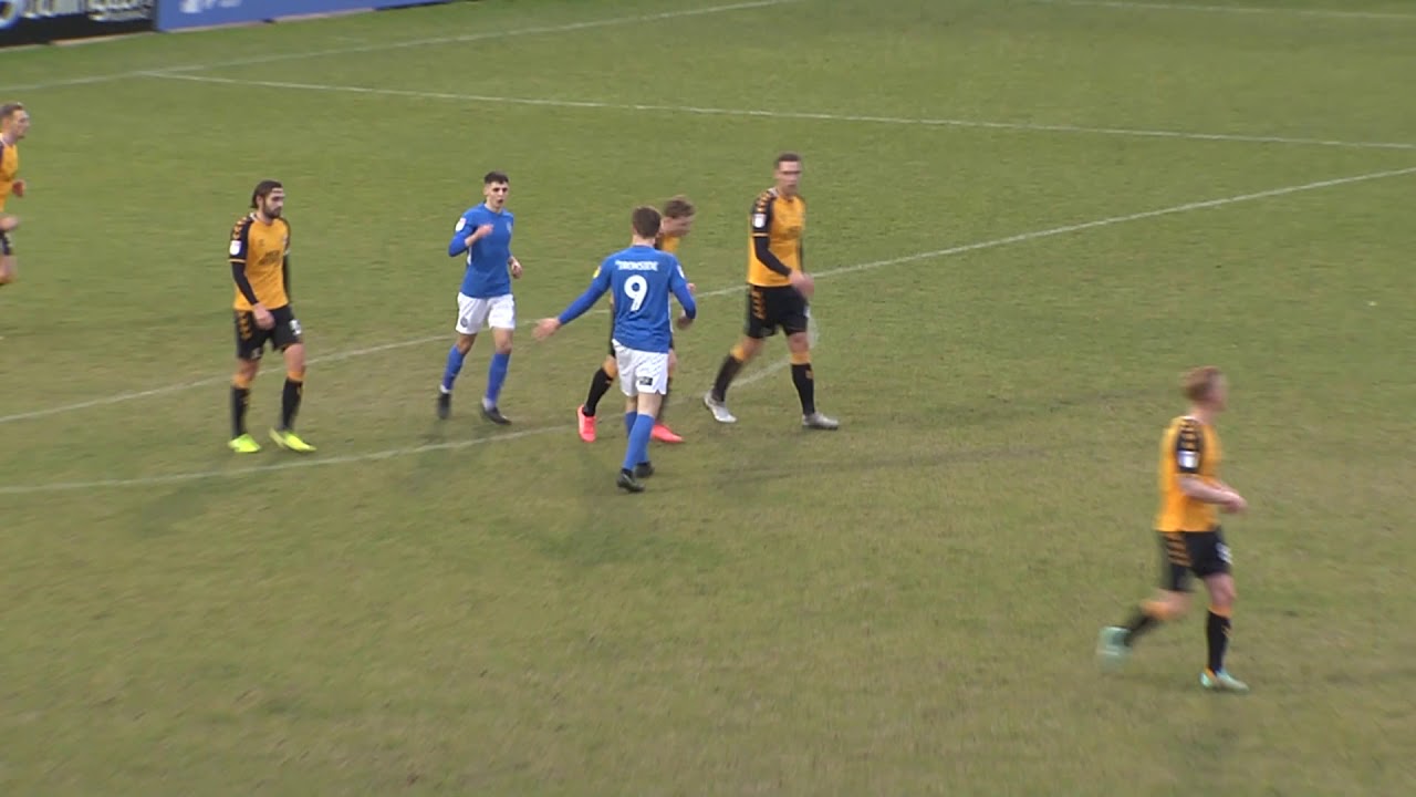 Macclesfield Town v Cambridge United highlights
