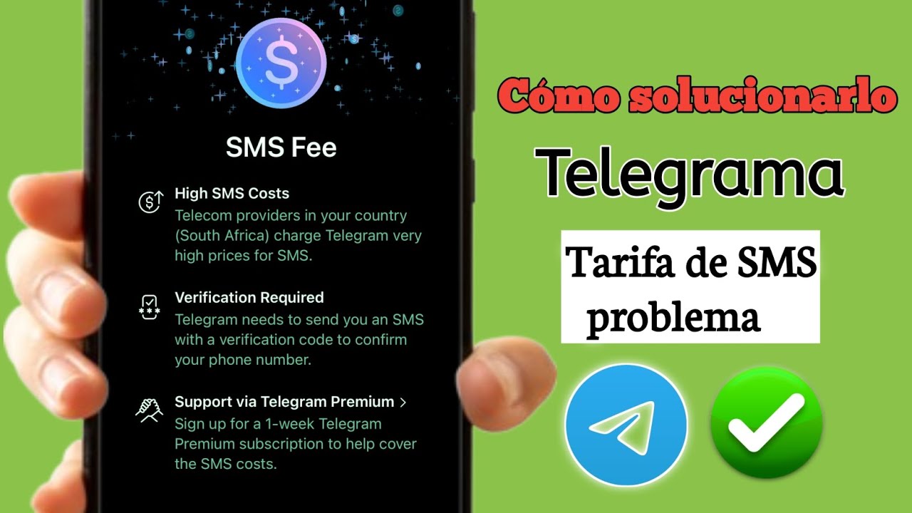 Cómo solucionar el problema del SMS con código de Telegram / tarifas de Telegram 2025