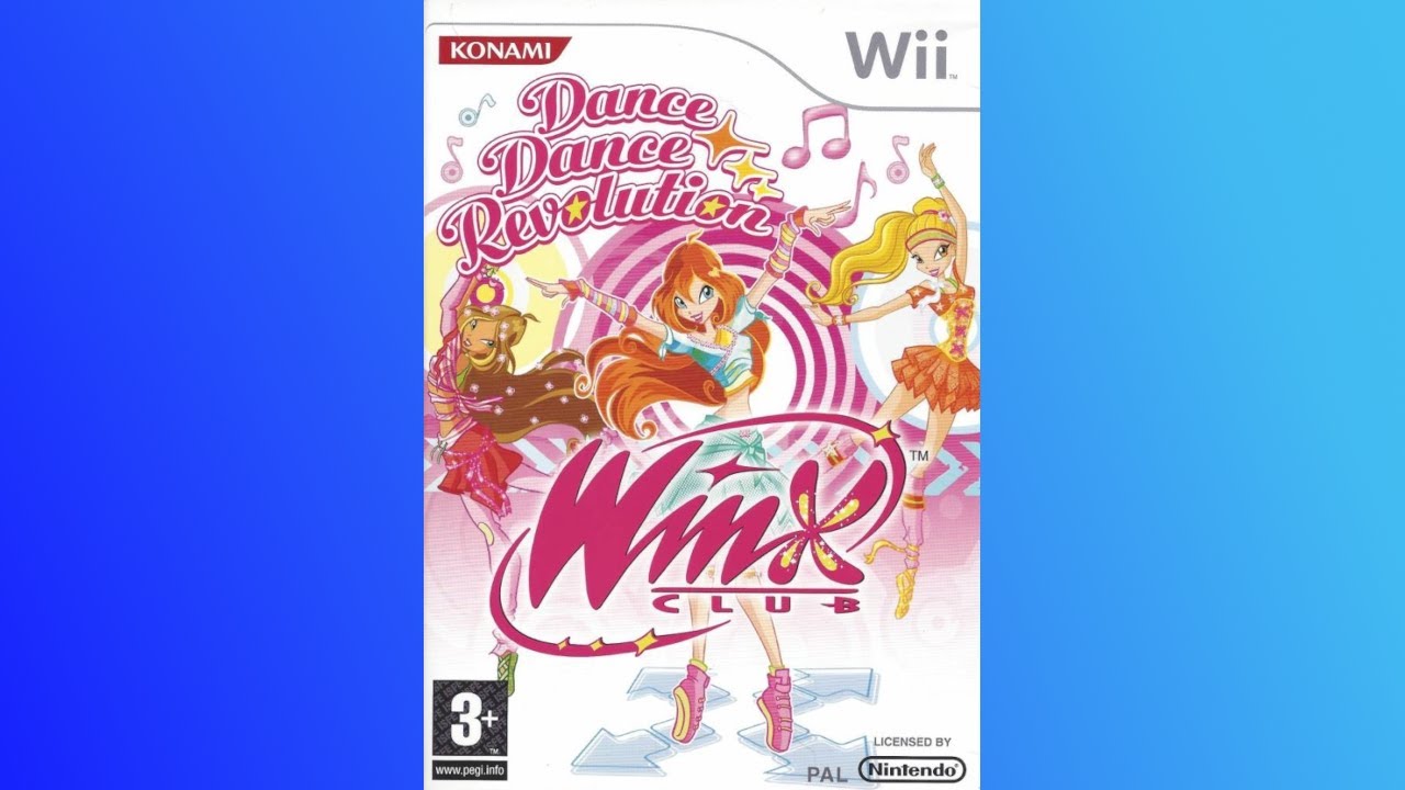 👀Dance Dance Revolution Winx Club - Nintendo Wii