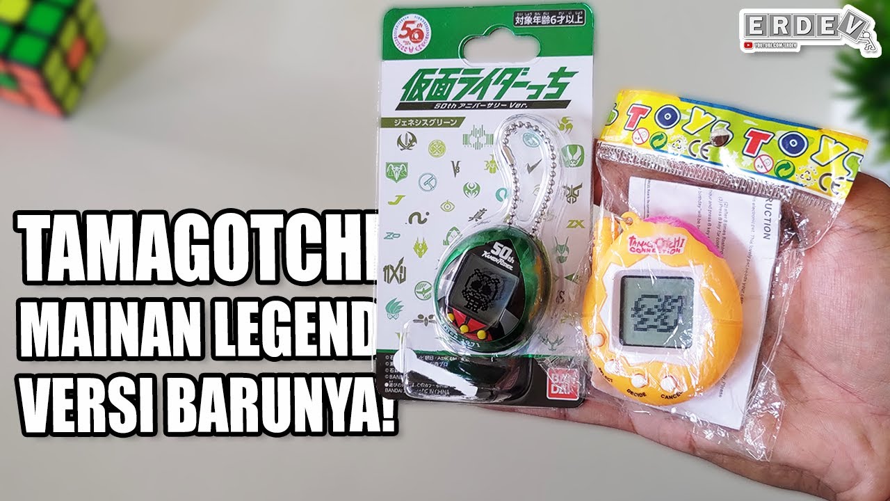 MAINAN YANG POPULER BANGET DI ZAMANNYA! - Unboxing Tamagotchi Kamen Rider 50th Anniversary Edition