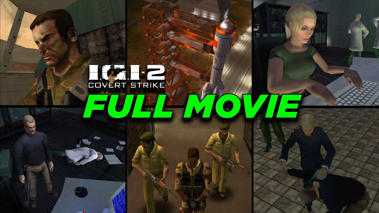 IGI 2 Full Movie - All Cutscenes in IGI 2 Covert Strike | IGI 2 All Missions Full Game
