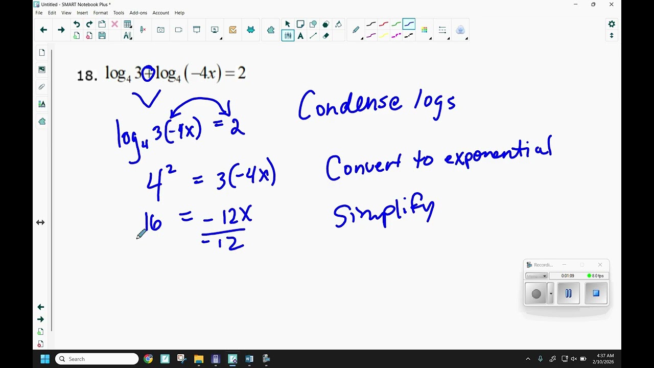 Alg2 Rev8 #18