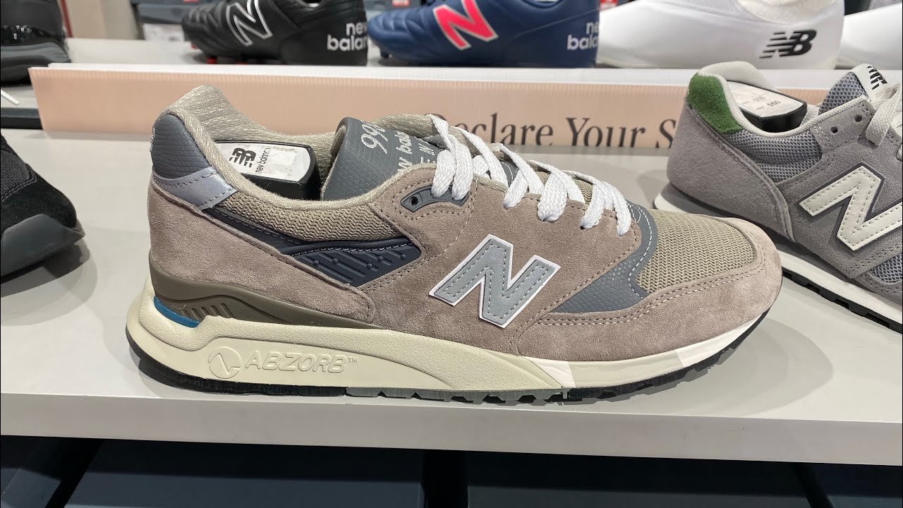 New Balance Made In USA 998 Core (Grey/ Silver) - Style Code: U998GR