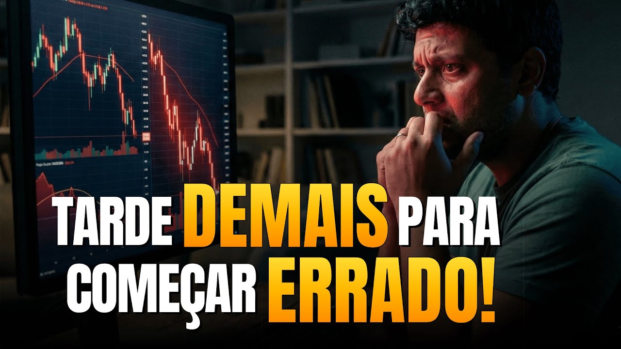 Invista ASSIM depois dos 30 ANOS para não errar - 9 Erros do Investidor Iniciante ao Avançado