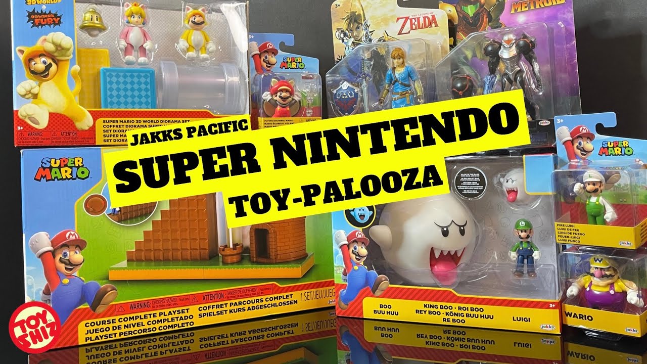 2024 BRAND NEW SUPER MARIO/NINTENDO TOYS | Jakks Pacific