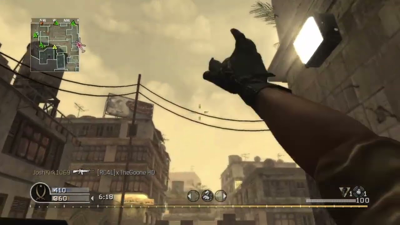 RAW Cod4 RPD Gameplay (2007)